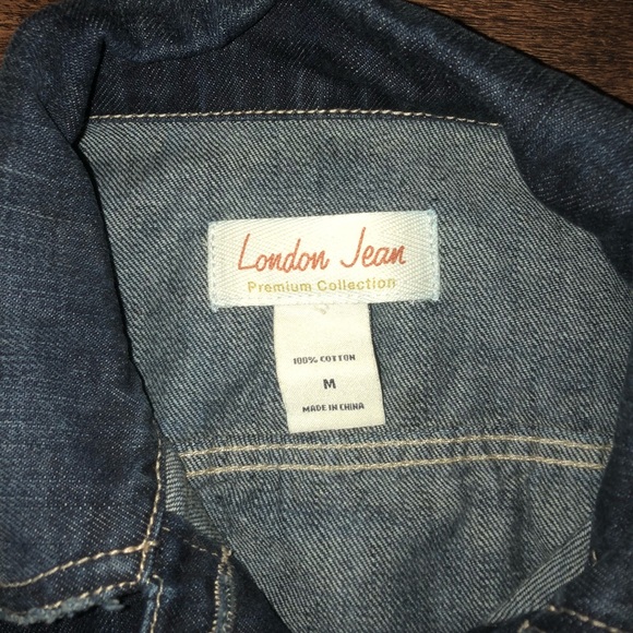 Jean sleeveless jacket - Picture 4 of 4